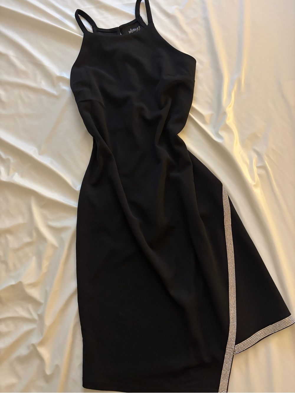 Planet Gold Black Evening dress-mini